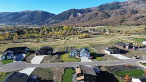 View of mountain background