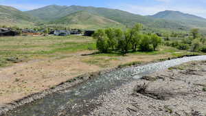 View of mountain backdrop