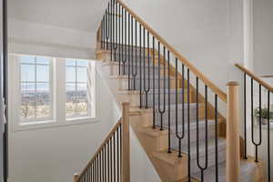 View of stairs