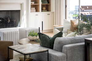 View of living area