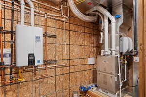 Utilities featuring water heater