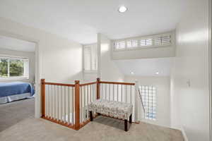 Upstairs landing