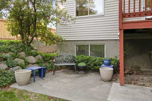 First patio