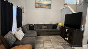 View of living area