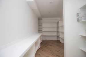 View of storage area