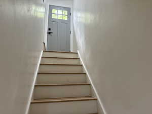 View of staircase