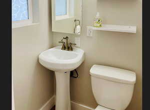 Bathroom with toilet