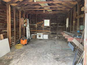 View of misc room