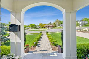 View of patio / terrace with a residential view