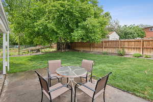 View of patio / terrace featuring outdoor dining area