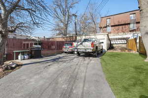 Exterior space with driveway