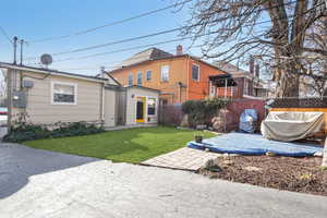 View of back of house