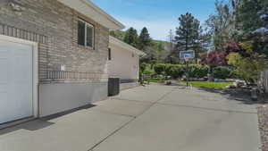 View of patio / terrace with central AC