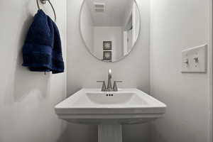 Powder Bath on main floor.