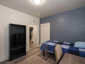 Unit 1 furnished bedroom 3