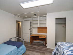 Unit 2 furnished bedroom 1