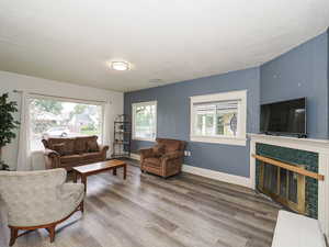 Unit 1 Main floor living room