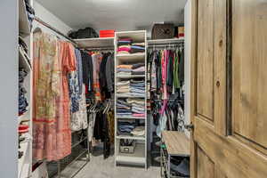 Main Bedroom with Large Walk in closet with New Traffic Master carpet floors.
