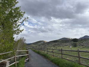 Bike Path adjacent to Crestview Condominium Complex Location, Location, Location just a 2 mile jog to  Olympic Park and majestic Wasatch Back.