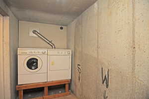 Basement Laundry/ storage