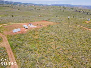 View of rural area featuring a mountainous background