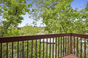 View of deck