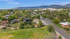 View of watershed where there are often horses and you might spot a fox or a goose.