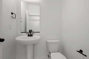 Bathroom with toilet