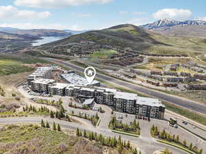 Drone / aerial view of mountains