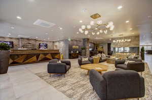 Lobby featuring recessed lighting