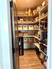 View of storage area