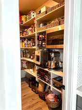 View of storage area