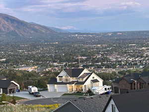 View of mountain backdrop