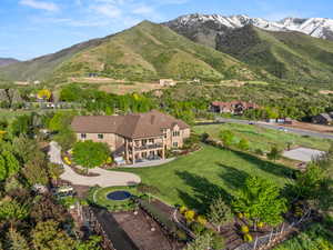 View of mountain backdrop