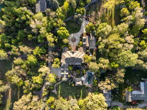 Aerial view of property's location