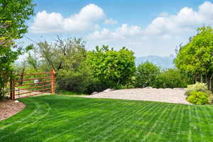 Landscaping/Gravel Pad