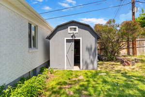 View of shed