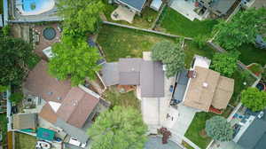 View of property location with nearby suburban area