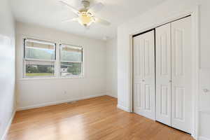 3rd, smaller bedroom on 2nd floor