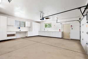 Garage has extra storage