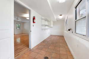 oversized, stunning laundry room adjacent to the ballroom