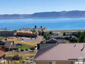 Water view with mountains