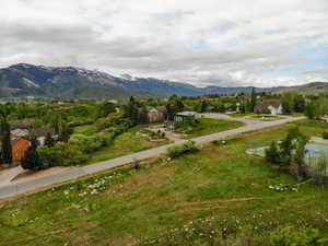 View of mountain backdrop