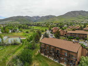 View of mountain background