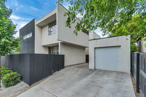 Finished oversized 1 car garage