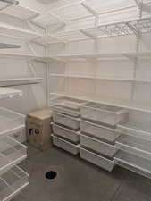 View of storage area