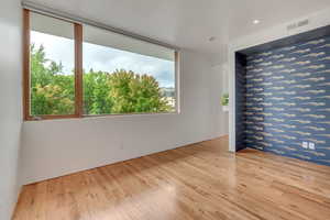 Master with builtins and walkin closet.