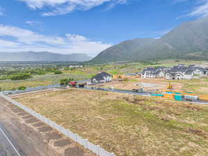 View of mountain background