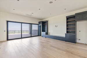 Level 2 living area with bar