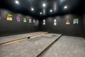 Theatre room (carpet to arrive soon)